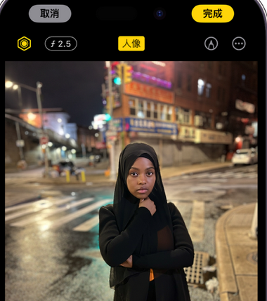 怀化苹果15服务店分享如何在iPhone15系列机型拍摄照片中添加人像效果 
