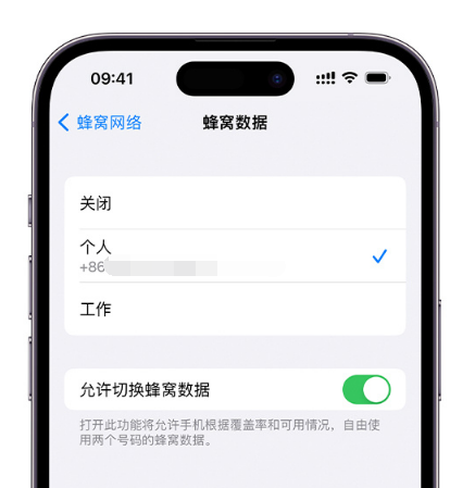 怀化苹果维修服务分享如何在iPhone上使用双卡 